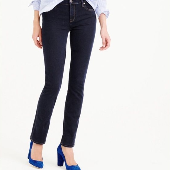 J CREW Jeans Matchstick Straight Low Rise 28S - Picture 1 of 7